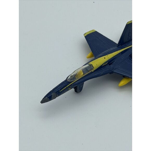Blue Angels F-18 Hornet Diecast Jet Plane No. 68106 - Picture 8 of 11